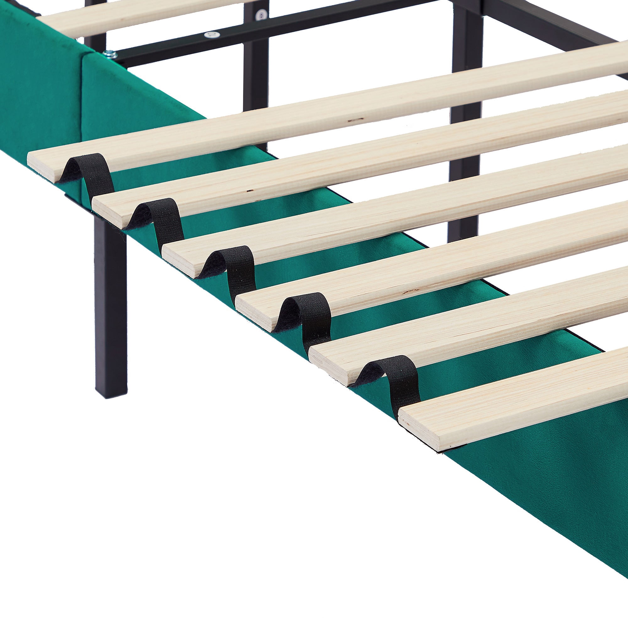 VECELO Twin Bed Frame Platform Bed Frame with Upholstered Headboard, Strong Frame and Heavy-Duty Slats Support, Non-Slip and Noise-Free, Easy Assembly,Pink