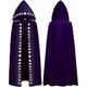 thumbnail image 1 of Trajes de Halloween para mujer, capa, disfraces de Halloween, abrigo de moda con capucha para mujer, abrigo cálido con cremallera completa, 1 of 5