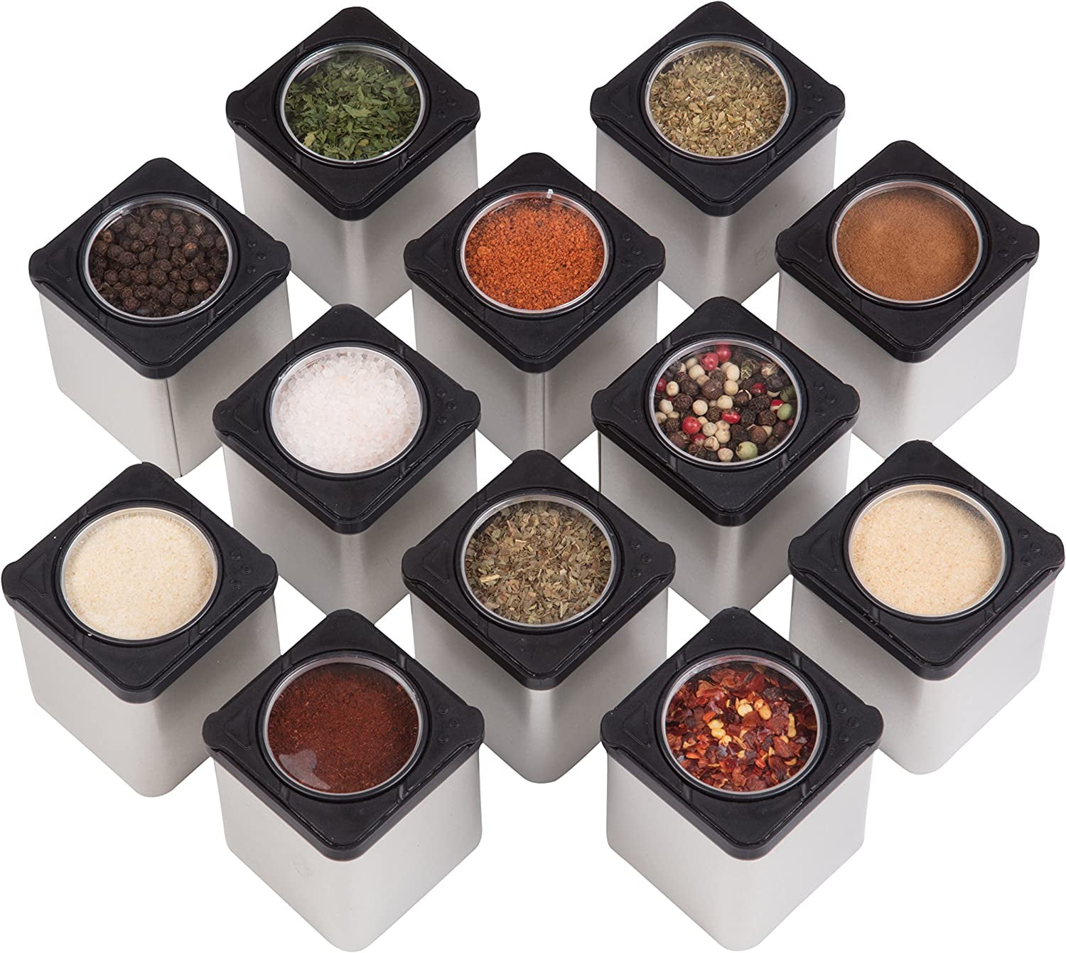 Simply Essential™ Shaker Spice Jar in Black, 1 unit - Fry's Food