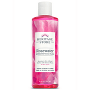 Heritage Store Rosewater | Hydrating Formula for Skin & Hair | No Dyes or Alcohol, Vegan | 8 oz
