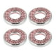 thumbnail image 1 of 4 Piezas Rosa Bling Interior Coche Puerta Cerradura Pegatinas Decoración Accesorios, 1 of 1