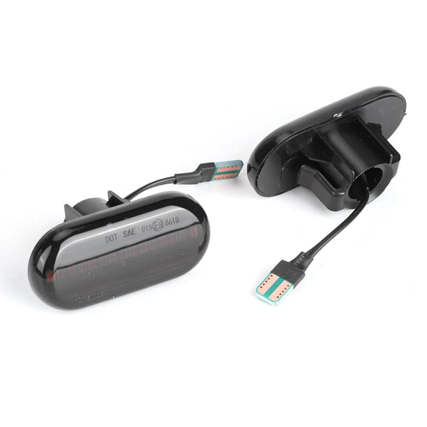 Luces de señal de giro dinámicas LED para coche, intermitentes laterales secuenciales, compatibles con Renault Clio