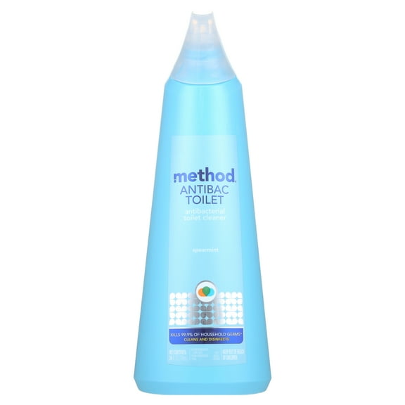 Method Antibacterial Toilet Bowl Cleaner, Spearmint, 24  fl oz