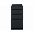 thumbnail image 6 of 3 Drawers Vertical Steel Lockable Filing Cabinet, Black, 6 of 11