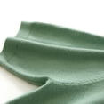 thumbnail image 3 of OGLCCG Men's Knit T-Shirts Short Sleeve Crewneck Fitted Business Shirt Casual Solid Color Comfy Textured Pullover Tees,XL,Green, 3 of 6