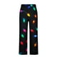 thumbnail image 5 of Pantalones largos para hombre, cintura elástica, estampado, transpirables, cómodos, suaves, informales, de playa, de poliéster., 5 of 5