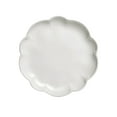 thumbnail image 3 of Sango Bethany 12-Piece White Stoneware Dinnerware Set with Scalloped Design, 3 of 9