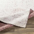 thumbnail image 3 of Hauteloom Cunderdin Living Room, Bedroom Area Rug - Traditional - Mauve, White - 2' x 3', 3 of 7