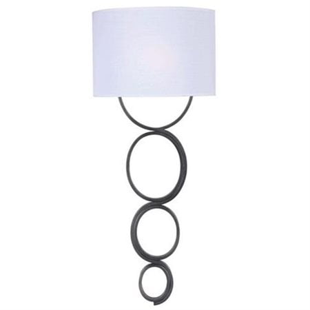 Circo One Light Wallchiere in Weathered Steel