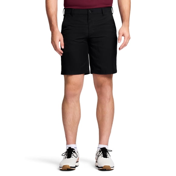 Pantalones cortos de golf IZOD para hombre, 9.5 micropoliéster, corte clásico, caviar, talla 42