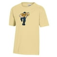 thumbnail image 2 of Youth  Gold Northern Arizona Lumberjacks Logo Comfort Wash T-Shirt, 2 of 3