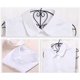 thumbnail image 4 of Accesorio de moda con cuello desmontable, aspecto profesional con ajuste ajustable, apariencia en capas sin volumen, material de mezcla de algodón transpirable para una experiencia agradable para la, 4 of 5