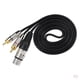 thumbnail image 1 of RCA macho macho XLR hembra,Cable de audio del micrófono, 1 of 9