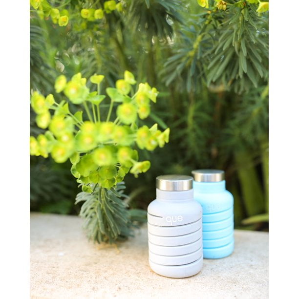 que Bottle - 20 fl oz Collapsible Water Bottle - BPA-Free & Non-Toxic