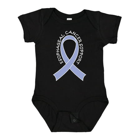 

Inktastic Esophageal Cancer Support Periwinkle Awareness Ribbon Boys or Girls Baby Bodysuit