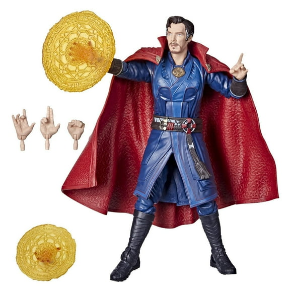 Marvel Legends Series Doctor Strange in the Multiverse of Madness, figurine Doctor Strange de 15 cm, 4 accessoires