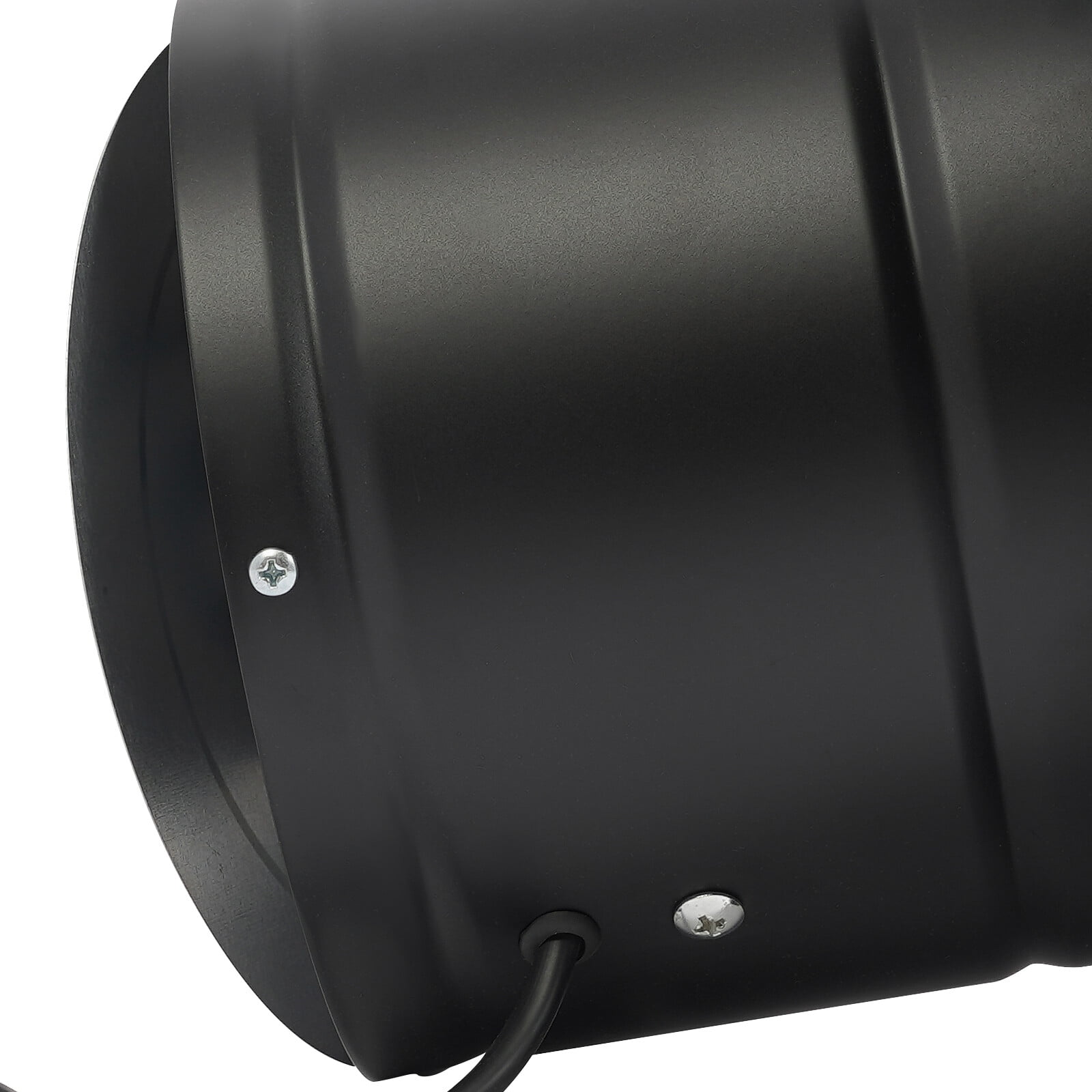 TFCFL 7 Inch Industrial Axial Exhaust Fan Ventilation Extractor Fan Air Blower 2600RPM Black