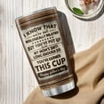 thumbnail image 5 of Funny Stepdad Gift from Kid, I Know We''re Not Biologically Related Saying, Rustic Quote Design 20oz Insulated Stainless Steel Tumbler for Father''s Day, Birthday, Christmas, 5 of 6