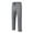 Dark Gray, variant on Cotton Sweatpants - Casual Open Bottom Straight Leg Pants with Zipper Pockets for Men Carbon Grey L