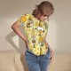 thumbnail image 3 of Fotbe Garden Honeybee Gnomes Body de Mujer con Cuello Redondo y Mangas Cortas, Sin Mangas Ajustado, Suave, Cómodo y Básico-X-Large, 3 of 7