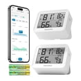 thumbnail image 1 of Monitor higrómetro de temperatura Bluetooth Inkbird, paquete de 2, 1 of 9