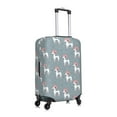 thumbnail image 3 of Uemuo Cartoon Poodle Dog Printed Washable Luggage Cover - Fashion Suitcase Protector Fits 18-32 Inch Luggage -Small, 3 of 9