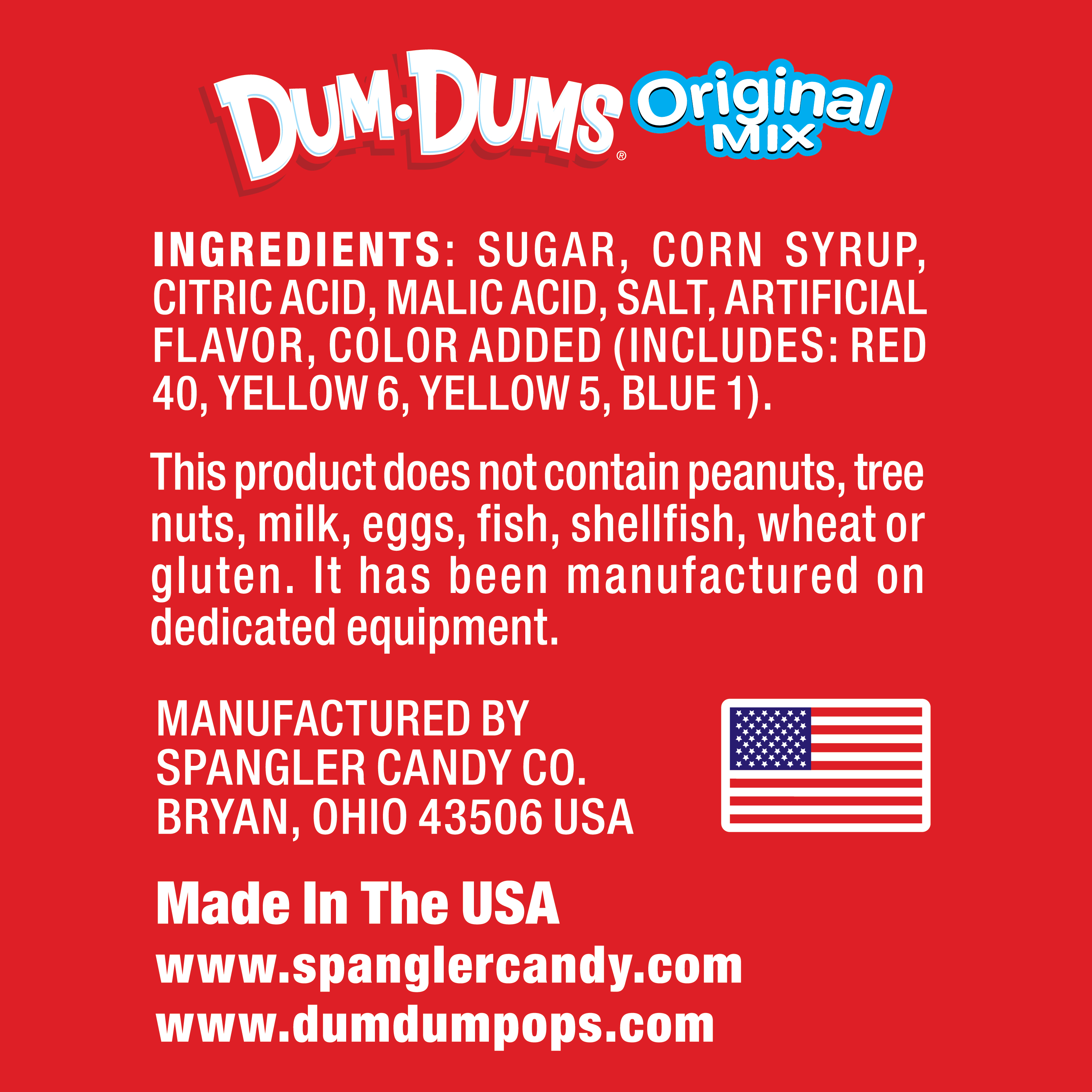 Dum Dums Original Flavor Mix Lollipops & Suckers, Party Candy, 300 count 51 oz Bag - image 5 of 13
