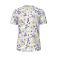 thumbnail image 5 of Wukai Daisies Flowers Print Men's Short-Sleeved Mesh T-Shirt,Quick-Dry Short Sleeve Workout T-Shirt-X-Large, 5 of 8
