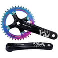 thumbnail image 6 of BUCKLOS MTB Crank Set 104 BCD Mountain Bike Single Speed Crankset, 170mm Square Taper Crankset with Plating Chainring (Multicolor) 30/32/34/36/38T, Replacement for Bicycle Crank Arm Set, 6 of 7