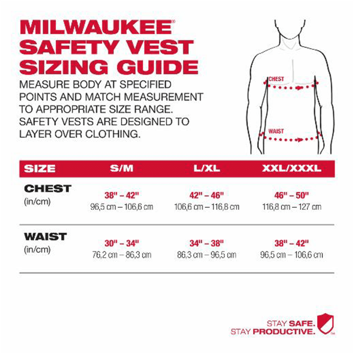 Milwaukee Tool Hi Vis Yellow Safety Vest - L/XL