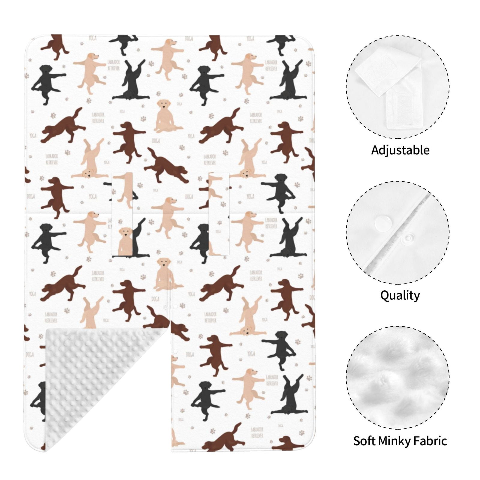 Car Seat Cover Baby - Labrador Retriever Dog No.1006 Breathable Infant Car Seat Cover for Baby Carseat, Lightweight Comfort Baby Essentials Must Haves Newborn Stuff for Girl Boy