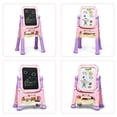 thumbnail image 3 of CIPACHO Height Adjustable Kids Art Easel Magnetic Double Sided Board, Art Easel for Kids Ages 2-5, Pink, 3 of 6