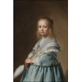 thumbnail image 1 of 24"x36" Gallery Poster, Girl in a Blue Dress - Johannes cornelisz Verspronck, 1 of 1