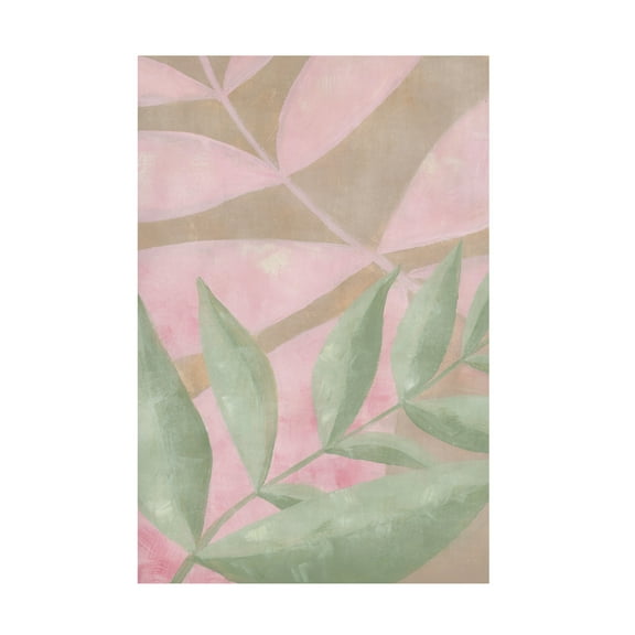 Trademark Fine Art Rosana Laiz Blursbyai Ryung leaves Canvas Wall Art