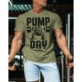 thumbnail image 3 of Gymish Pump Day Workout T-Shirt for Men – Funny Gym Shirt, Deadlift Lifting Tee, Men's Gym Shirts, Athletic Workout Clothes, 3 of 5
