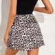 thumbnail image 3 of Falda casual estampada Falda mini de cintura alta Faldas cortas para mujer (Blanco S) FLhrweasw Para estrenar, 3 of 8