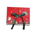 thumbnail image 1 of yuksok Packaging Box Christmas Gift Box Keepsake Boxes Elegant Decorative with Satin Ribbon Holiday Christmas Decoration Present Box Small, 1 of 9