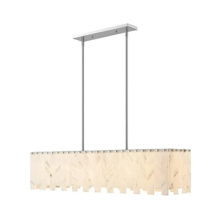 

4 Light Vanity Clear Seedy Glass Shade Bronze Frame