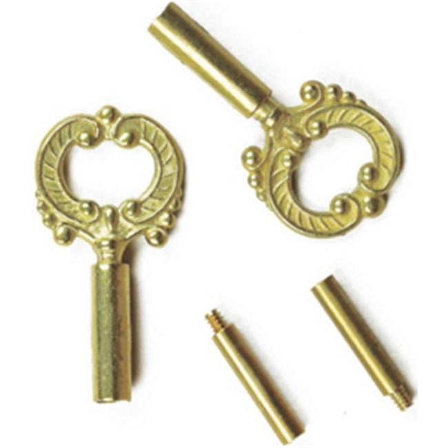 Jandorf 60142 Brass Finish Lamp Socket Key