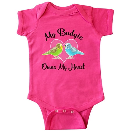 

Inktastic Budgie Parakeet Budgerigar Pet Gift Baby Girl Bodysuit