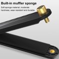 thumbnail image 2 of Guitar Silencer Mute Pad Universal Practice Muffler () Black, 2 of 5