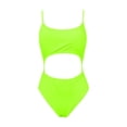 thumbnail image 5 of Afdoent Women's One Piece Swimsuits Womens Neck Front Lace Up Back High Cut Monokini Swimsuit 2026 Summer Swimwear, 5 of 5