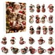 thumbnail image 1 of Calendario de Adviento acrílico con cuenta regresiva para Navidad 2026 con un adorable adorno de panda | Caja de regalo con decoración navideña para familiares y amigos | Decoración festiva de, 1 of 5