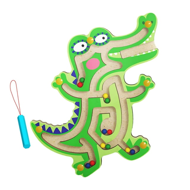 Wooden Maze Toys For Kids Animal Interactive Puzzle Game Board Montessori STEM Activity Child Fine Motor Skill Development Preschool Birthday Gift