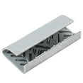 thumbnail image 1 of IDL Packaging Open Serrated Seals of 1.25" Length for 1/2" Strap Width Polyester (PET) Strapping (Pack of 100) - Increased Load Securement Due to Serrated Design of Strapping Clips, 1 of 4