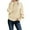 A-Beige135, variant on Womens Sweaters Winter Warm High-Neck Long Sleeve Ribbed Double Knit Sweater Daily Work Basic Loose Pullover Tops