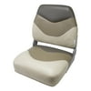 Wise 8WD999PLS-844 Tracker Style Mid-Back Boat Seat, Khaki/Cafe/Rock Salt