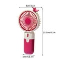 thumbnail image 3 of Savings up to 30% off Mini Fans New Mini Hand Small Fan USB Charging Cute Portable Summer Portable Small Fan, 3 of 9