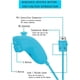 thumbnail image 4 of 2-Pack Wireless Controller and Nunchuck for Wii and Wii U Console, Game Controller, 4 of 5