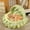 Green, variant on Uutvery Floral Cat Nest Dog Bed,Pet Nest,Dog Nest,Four Seasons Universal Princess Bed Cat Nest,Pet Bed Pet Mat Winter Warm House for Cats Small Dogs Kitten Puppy Sleeping